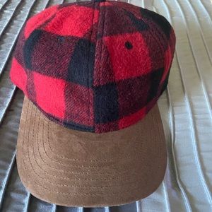 Red Flannel Hat